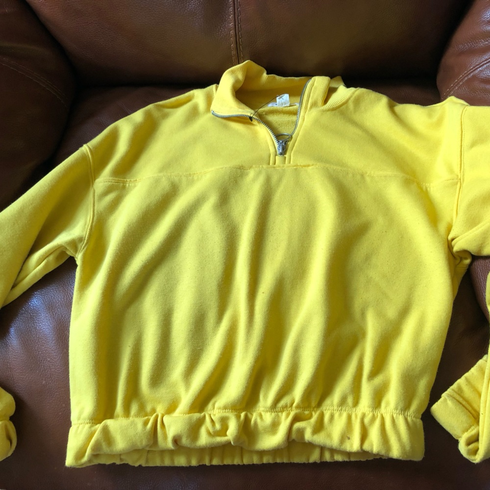 Cropped sweatshirt